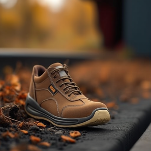 รองเท้าเซฟตี้หนังสีน้ำตาลยี่ห้อ Viper รุ่น Brown Leather Safety Shoes ไซส์ 40 W.L SRC มาตรฐาน EN20345 S2 ยี่ห้อ Lemaitre - Product Image 3