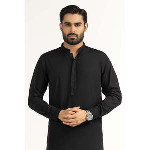 Trajes Africanos de Estilo Clásico para Hombre, Corte Regular, Bordados, Tela Combinada, Colección KP-EMB25-009 - Product Image 1