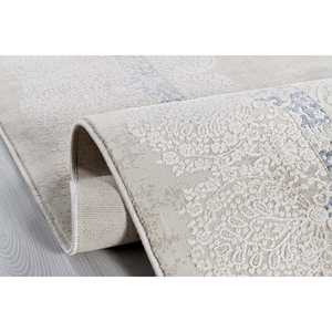 Nazende NZ002 Beige 10mm de espesor alfombra rectangular clásica textura suave hecha a máquina para sala de estar juegos de alfombras clásicas - Product Image 2