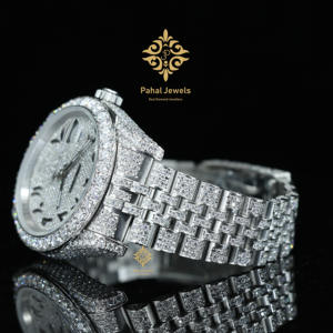 Reloj de Lujo Totalmente Automático con Diamantes Moissanite VVV, Mecanismo Visible con Estilo - Product Image 2