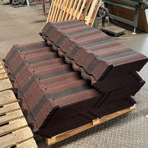 กระเบื้องหลังคาเหล็กเคลือบหินหลากสีสไตล์มิลาน <span class=keywords><strong>ราคา</strong></span>โรงงาน รับประ<span class=keywords><strong>กัน</strong></span> 50 ปี <span class=keywords><strong>แผ่น</strong></span><span class=keywords><strong>หลังคา</strong></span>เหล็กอัลูซิงค์สำหรับแอฟริกา - Product Image 4