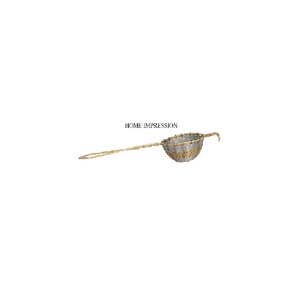 Passoire à thé en fil de métal plaqué or et argenté à double ombre, ustensiles de cuisine de première qualité, outils de fantaisie. - Product Image 1