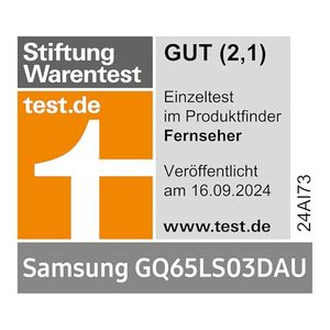 65-Inch 4K Smart <b>TV</b> Matte Display Interchangeable Frame Android System LED Backlight White Cabinet for Bathroom HD Television - Product Image 2