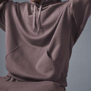 Streetwear surdimensionné anti-boulochage ample pour hommes pullover décontracté pour l'extérieur Vente en gros personnalisé 65% coton 35% polyester - Product Image 1