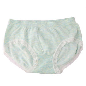Culotte fantaisie pour femme - Vert marin - Vert marine - Product Image 1