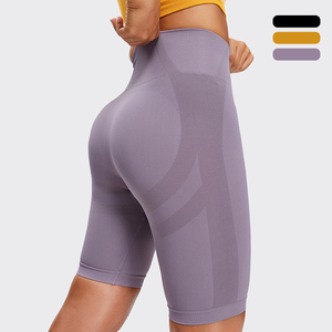 Offre Spéciale sans couture Yoga Biker Shorts taille haute entraînement bout à bout gymnastique sport Shorts pour femmes cravate teinture conception - Product Image 5