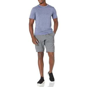 OEM personalizado ropa de los hombres camisas de talla grande estilo de la calle de algodón transpirable holgado cuello redondo de manga corta Camiseta de los hombres - Product Image 4