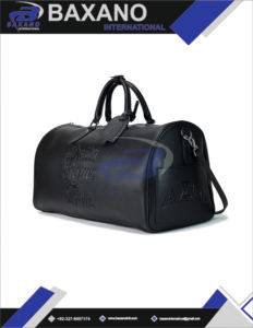 Sac de sport Delta Sigma Theta, sac de voyage personnalisé en cuir PU noir de luxe, sac à main de sport, sac à bandoulière durable et léger avec fermeture éclair - Product Image 5