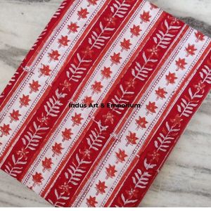 Tissu en coton cambriqué imprimé au bloc, léger, écologique, de qualité supérieure, 68x68, imprimé traditionnel Jaipuri, pour vêtements et décoration intérieure - Product Image 6