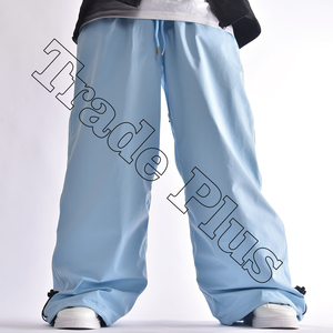 Pantalon de neige pour homme Pantalon de ski imperméable coupe-vent anti-UV à séchage rapide 100% polyester pour adulte pantalon de ski unisexe - Product Image 1