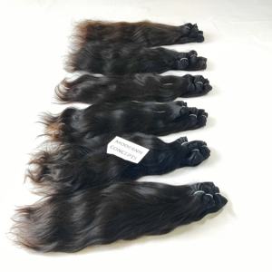 Vente en gros d'extensions de cheveux humains vierges vietnamiens cuticules alignées Remy Hair Grade Indian Straight Natural Wave Raw Vindor Virgin - Product Image 6