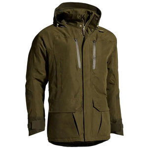 Vêtements de chasse imperméables personnalisés, randonnée, camping, sweat à capuche de chasse, camouflage, vêtements de chasse, capuches, sweats d'hiver fabriqués au Pakistan - Product Image 1