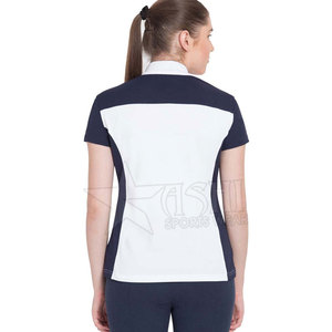 Customizable High Quality Nylon Spandex <b>Equestrian</b> Clothes Racing Show Shirt Men Women Top Competition T Shirt - Product Image 6