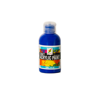 Cadeau de Noël Noel Set-120ml bouteilles de peinture acrylique pour les enfants développent l'art et la créativité sur le verre de papier de toile