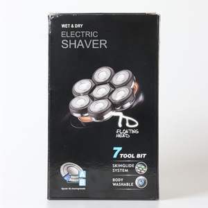 Rasoir électrique sans fil pour homme, étanche IPX7, kit de toilettage multifonction avec chargeur pour le rasage du visage - Product Image 1