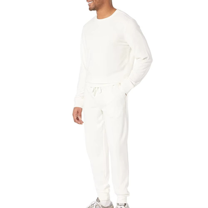 Vintage <b>Men</b> Sweat <b>Shirts</b> & Pants Set Custom Logo Cheap Price Top Quality in Stock <b>Men</b> Sweat Suit Supplier From Pakistan - Product Image 4
