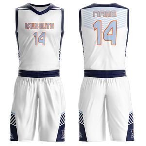 Uniformes de Baloncesto Personalizados, Transpirables, de Alta Calidad, Sublimados, Antibacterianos, Tallas Grandes, para Hombres y Mujeres, Camisetas Deportivas - Product Image 3