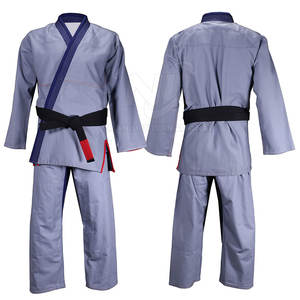 Uniforme de Karate de último diseño para hombres Color sólido Kimono De Jiu Jitsu Uniforme de Karate para la venta - Product Image 5
