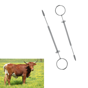 Extracteur de tumeurs mammaires en acier inoxydable de haute qualité professionnel, instrument chirurgical vétérinaire durable, santé du bétail - Product Image 1