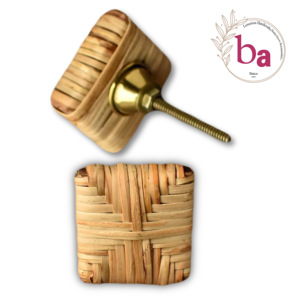 Armario cuadrado de ratán de estilo industrial y Pomo de puerta de armario para cocina, dormitorio, baño, uso al aire libre para Hotel y escuela - Product Image 2