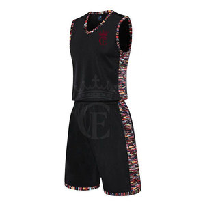Conjunto de baloncesto impreso por sublimación de alta calidad, diseño de logotipo personalizado, uniformes de baloncesto transpirables para hombres - Product Image 1