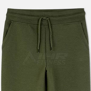 Pantalon de jogging professionnel de haute qualité pantalon de survêtement en toile légère respirant imperméable plissé avant fermeture à cordon - Product Image 4