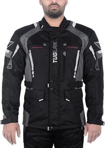 Chaqueta de carreras de motos con logotipo personalizado para hombre, tela impermeable de invierno, ropa de montar a motor con capucha, Protector de ropa de moto OEM - Product Image 2