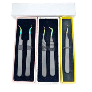 Pince à cils multi-prise noire, meilleure vente, volume, pince à cils, pince à cils personnalisée, noir - Product Image 6