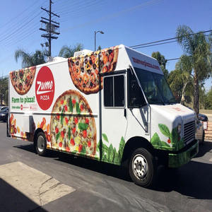 Buy Fully Equipped Multifunction Mobile Fast Food Truck with Full Kitchen Drivable Trailers for <b>Candy</b> and BBQ Applications - Product Image 1