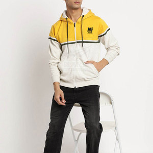 Derniers modèles de sweats à capuche zippés en coton mélangé, vente en gros à prix abordable, sweats à capuche zippés confortables à manches longues pour hommes - Product Image 5