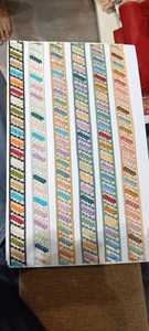 Rubans et lacets brodés à la machine en fil zari sur mesure en différents modèles et couleurs pour robes de mariée - Product Image 3