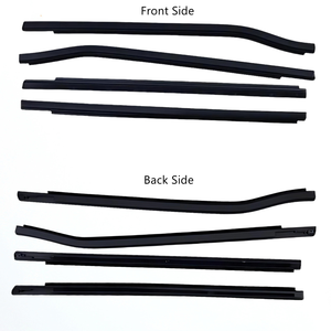 Kit de 4 joints d'étanchéité pour vitres de portes avant et <span class=keywords><strong>arrière</strong></span> Chevrolet Spark M200 2008-2011 - Product Image 3