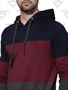 Polar de gran tamaño 320GSM Premium sudaderas con capucha Colores personalizados Sudaderas con capucha transpirables sudaderas con capucha panel de secado rápido para Unisex - Product Image 5