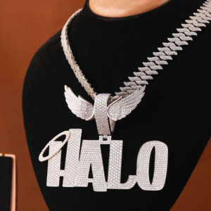 High Quality Styles Mossanite Letter <b>Pendant</b> <b>Silver</b> 925 Moissanite Iced Out Custom Name Necklace <b>for</b> <b>Men</b> Hip Hop Jewelry Gift - Product Image 2