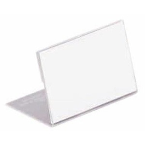 อะคริลิคใส 150 X 61 มม. ป้ายชื่อ/ป้ายหมายเลขโต๊ะแบบทนทาน-10/แพ็ค - Product Image 1