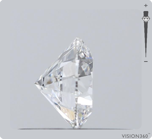 Aniva LS360 pour diamant rond et brillant certifié 0.40 Ct D Couleur VS2 Clarity Natural Loose Diamond for Jewelry Making - Product Image 2