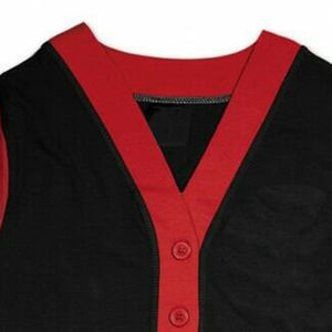 Cárdigans de punto universitarios para mujer Cárdigan de punto con letras y cresta Suéter de lana Cárdigan - Product Image 2