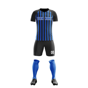 Top Thai Quality Soccer Uniform Jersey Latest Design Custom Popular Club Football Shirt Adult Breathable Short Sublimation - Product Image 1