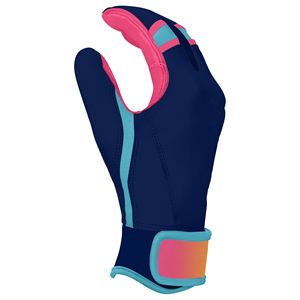 Cabretta Guantes de bateo de béisbol de cuero Puño corto Suave Durable Logotipo personalizado Ligero Suministro profesional - Product Image 3