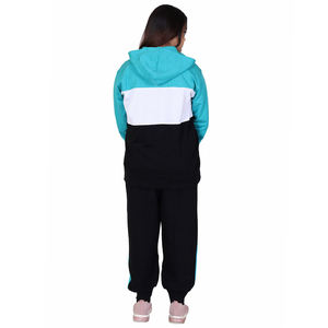 Survêtement de sport à manches longues pour femme, 2 pièces, sweat-shirt à capuche et pantalon de survêtement, automne et hiver - Product Image 4