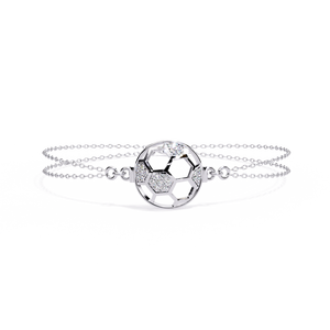 Fabulous 18K <b>Gold</b> Lab Grown Diamond Bracelet & <b>Bangle</b> - Product Image 6