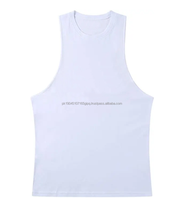 Wholesale Customized Quick Dry 100% Polyester Singlet Breathable Muscle Tank Top Sublimated Running <b>Vest</b> for <b>Men</b> <b>Gym</b> Workout - Product Image 3
