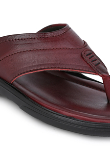Sandalias de Hombre de Cuero Genuino con Punta Redonda, Transpirables, Reciclables, para Interiores y Exteriores, con Suela Plana de PVC Suave, Casuales y Cómodas - Product Image 5