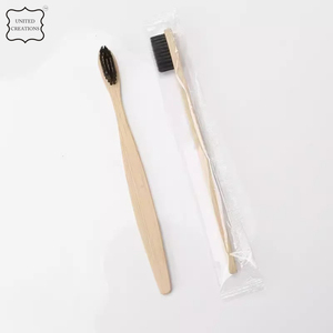 แปรงสีฟันสำหรับผู้ใหญ่แปรงสีฟันถ่านไม้ไผ่แบบนุ่มเป็นมิตรต่อสิ่งแวดล้อมสำหรับเด็กมีโลโก้สลักตามต้องการ - Product Image 3