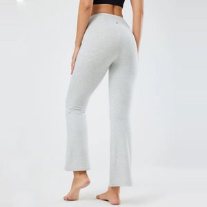 Leggings Rectos de Cintura Media para Mujer, Pantalones Deportivos de Yoga con Efecto Levanta Glúteos, Ropa de Calle Informal de Invierno, Estilo de Frente Plano para Trabajar - Product Image 2