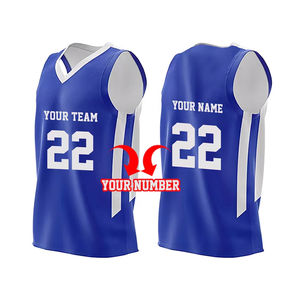 Ensemble de maillots de basket-ball pour hommes, professionnels, respirants, avec impression numérique personnalisée, 100% polyester, antibactérien, séchage rapide - Product Image 6