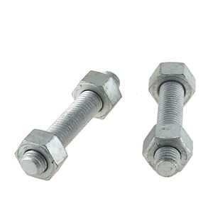 Qualité fiable M8 M10 M12 M14 <span class=keywords><strong>M16</strong></span> <span class=keywords><strong>Tige</strong></span> <span class=keywords><strong>filetée</strong></span> galvanisée à chaud 1m 2 m 3m - Product Image 2