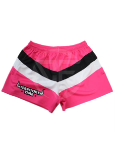 กางเกงขาสั้นรัดเอวยางยืดของผู้ชายกางเกงรัดกล้ามเนื้อโพลีเอสเตอร์ระบายอากาศลายทึบปิดเอวสไตล์ลำลอง - Product Image 5