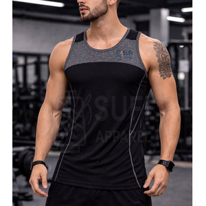 Chaleco Deportivo para Hombre, Marca Privada, Transpirable, Tejido Informal, 100% Algodón, Venta al Por Mayor, Ropa Deportiva Más Vendida - Product Image 6