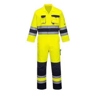 Traje de trabajo de alta calidad, alta visibilidad, ropa de trabajo, uniforme de trabajador de fábrica para taller - Product Image 5